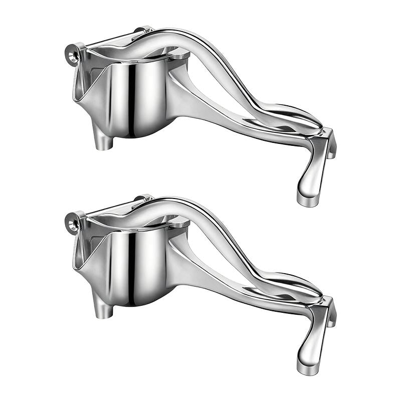 Hand Juicer Squeezer - Aluminum Manual Press Juicer with Ergonomic Grip for Efficient Juice Extraction of Pomegranates Citrus & More, Durable Compact Easy to Use & Clean Manual Citrus Juicer