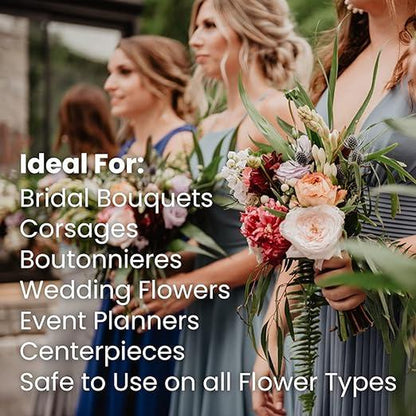 Gentle Crowning Glory Flower Spray 32 Fl. Oz - Protective Shield for All Flower Types - Long Lasting - Supplier Warranty