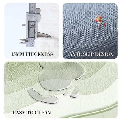 Super Soft Plush Carpet, Cozy Non-Slip Indoor Long Rug with Stylish Artistic Design for Modern Living Rooms, Bedrooms, and Game Rooms Decor Gift