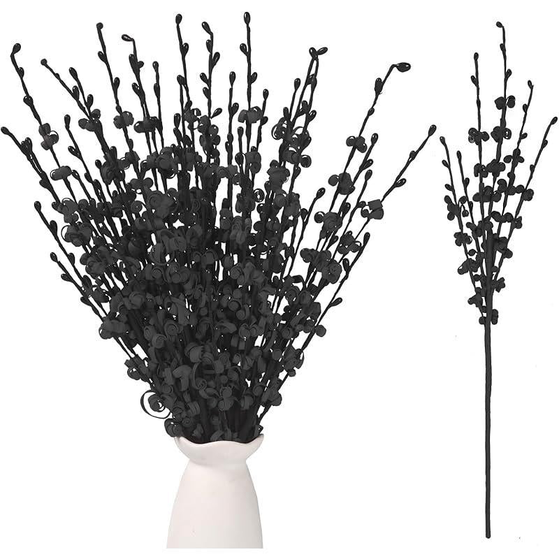 5Pcs 29.5" Faux Jasmine Artificial Flowers Tall White Floral Branches for Home Wedding Vase Filler Party DIY Decoration
