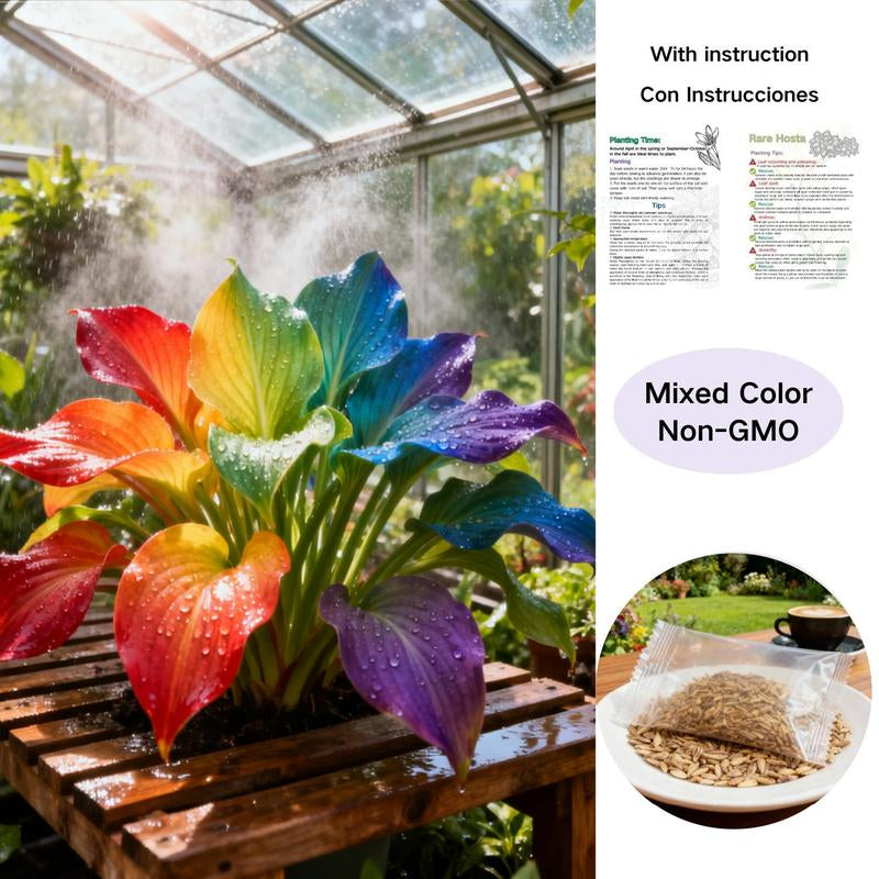 Hosta Seeds – Perennial Shade Plant for Garden and Yard