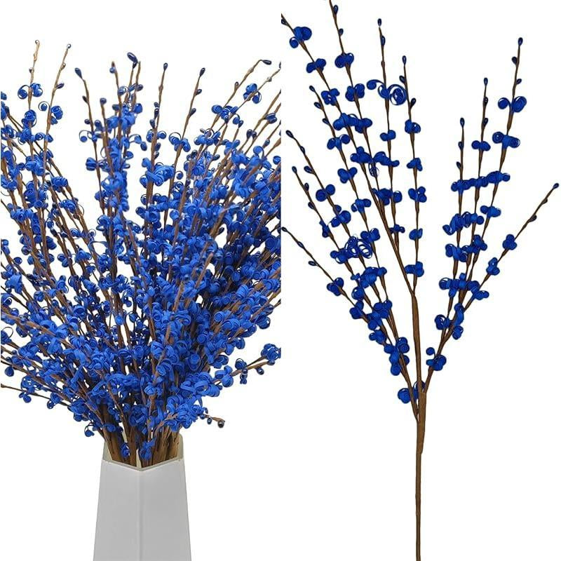 5Pcs 29.5" Faux Jasmine Artificial Flowers Tall White Floral Branches for Home Wedding Vase Filler Party DIY Decoration