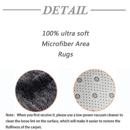 Faux Fur Shag Rug, 1 Count Soft Plush Rug, Comfortable Area Rug, Decorative Carpet for Home Living Room Bedroom