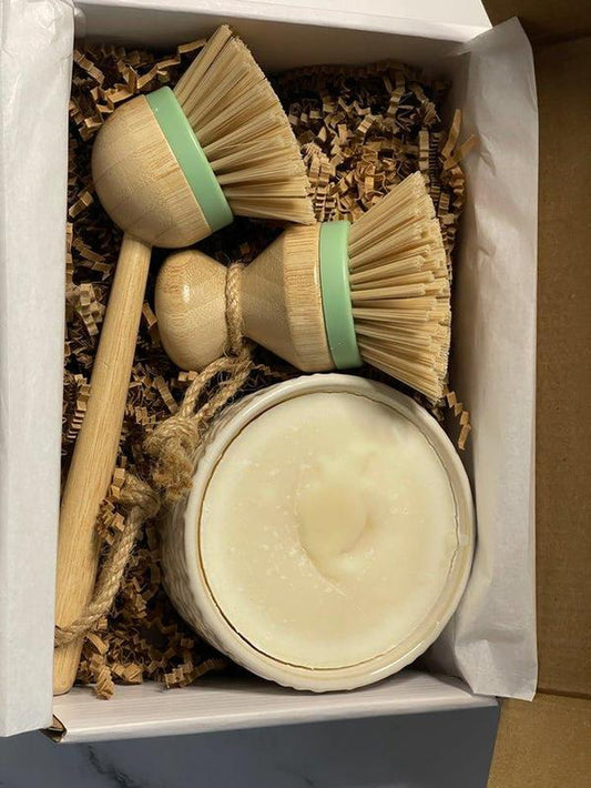 Solid Dish Bar Gift Set in Box and Ready for Gifting