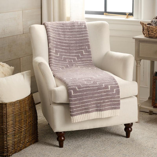Barefoot Dreams Cozychic Diamond Stripe 45X60 Blanket