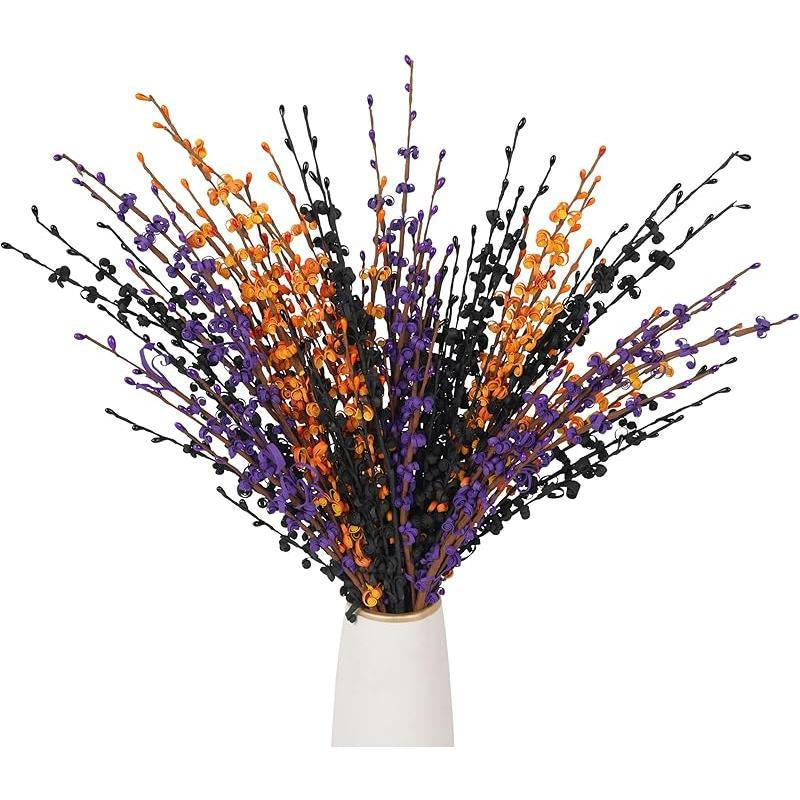 5Pcs 29.5" Faux Jasmine Artificial Flowers Tall White Floral Branches for Home Wedding Vase Filler Party DIY Decoration