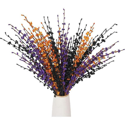 5Pcs 29.5" Faux Jasmine Artificial Flowers Tall White Floral Branches for Home Wedding Vase Filler Party DIY Decoration