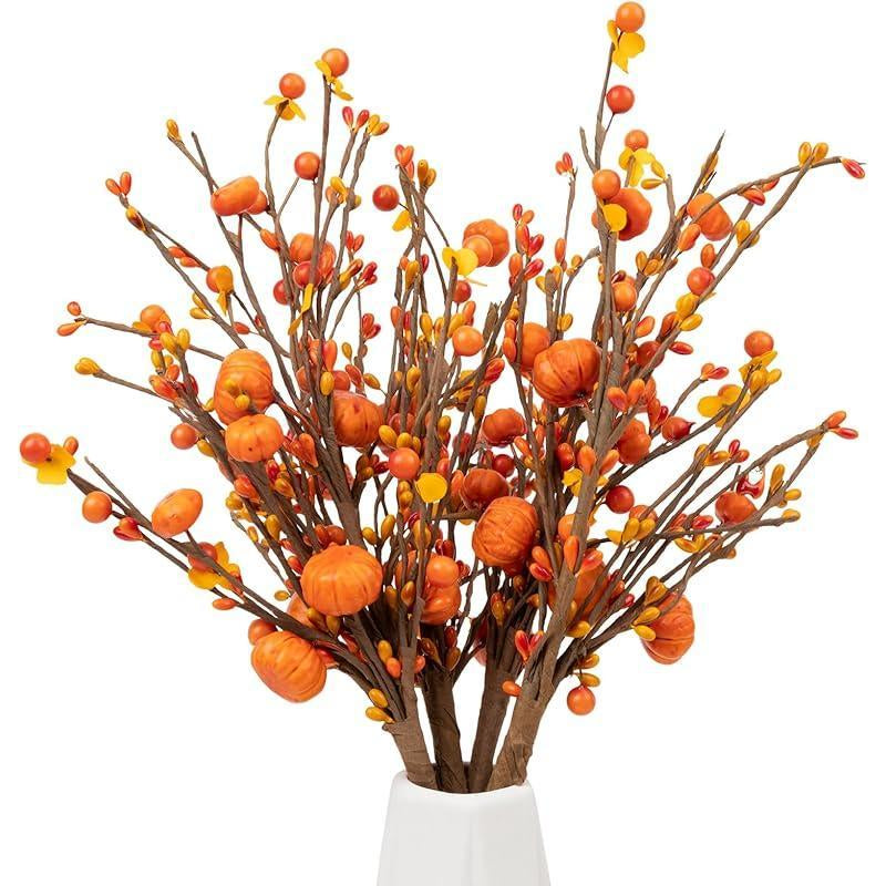 5Pcs 29.5" Faux Jasmine Artificial Flowers Tall White Floral Branches for Home Wedding Vase Filler Party DIY Decoration