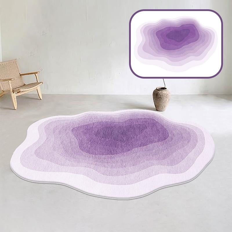 Super Soft Plush Carpet, Cozy Non-Slip Indoor Long Rug with Stylish Artistic Design for Modern Living Rooms, Bedrooms, and Game Rooms Decor Gift