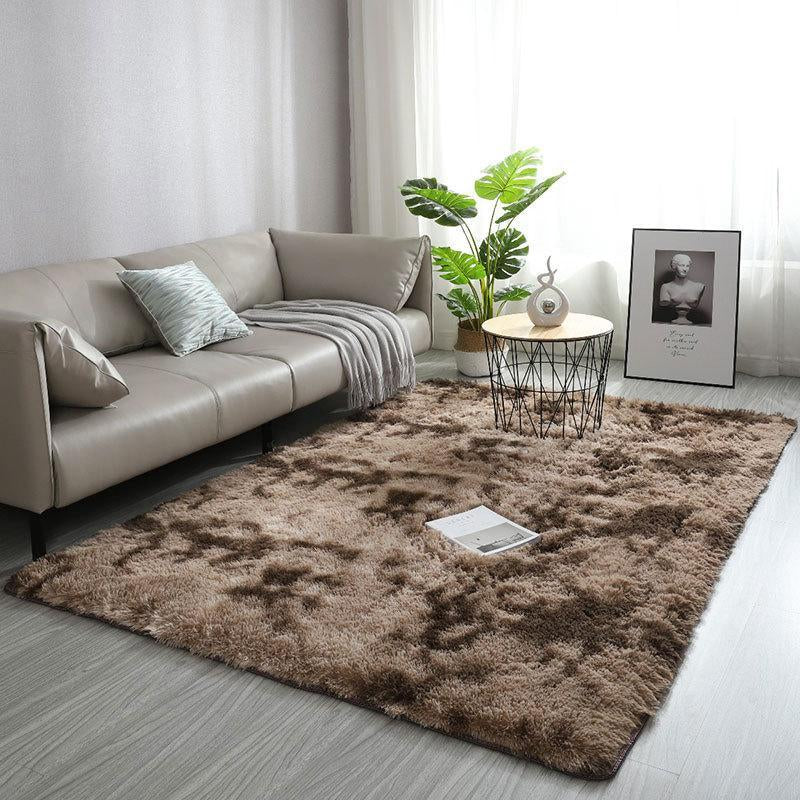Faux Fur Shag Rug, 1 Count Soft Plush Rug, Comfortable Area Rug, Decorative Carpet for Home Living Room Bedroom